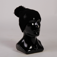 Шапка LES FF Pom-Pon Black